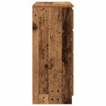 vidaXL Bufetă cu sertare Lemn vechi 71x35x84 cm Lemn prelucrat