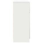 vidaXL Bufetă cu sertar alb 71x35x84 cm din lemn prelucrat vidaXL Bufetă cu sertar alb 71x35x84 cm din lemn prelucrat