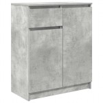vidaXL Bufetă cu sertar Gri Beton 71x35x84 cm Lemn prelucrat vidaXL Bufetă cu sertar Gri Beton 71x35x84 cm Lemn prelucrat