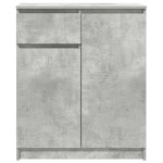 vidaXL Bufetă cu sertar Gri Beton 71x35x84 cm Lemn prelucrat vidaXL Bufetă cu sertar Gri Beton 71x35x84 cm Lemn prelucrat