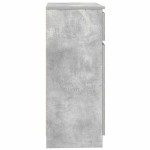 vidaXL Bufetă cu sertar Gri Beton 71x35x84 cm Lemn prelucrat vidaXL Bufetă cu sertar Gri Beton 71x35x84 cm Lemn prelucrat