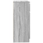 vidaXL Bufetă cu sertar Gri Sonoma 71x35x84 cm Lemn prelucrat vidaXL Bufetă cu sertar Gri Sonoma 71x35x84 cm Lemn prelucrat