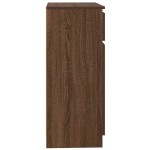 vidaXL Bufetă cu sertar Stejar maro 71x35x84 cm Lemn prelucrat