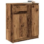 vidaXL Bufetă cu sertar Lemn vechi 71x35x84 cm Lemn prelucrat