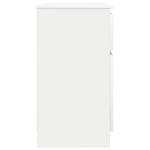 vidaXL Bufetă cu sertar alb 71x35x65 cm din lemn prelucrat vidaXL Bufetă cu sertar alb 71x35x65 cm din lemn prelucrat
