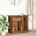vidaXL Bufetă cu sertar Lemn vechi 71x35x65 cm Lemn prelucrat vidaXL Bufetă cu sertar Lemn vechi 71x35x65 cm Lemn prelucrat