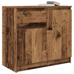 vidaXL Bufetă cu sertar Lemn vechi 71x35x65 cm Lemn prelucrat vidaXL Bufetă cu sertar Lemn vechi 71x35x65 cm Lemn prelucrat