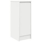 vidaXL Bufetă albă 29,5x34x76 cm din lemn prelucrat vidaXL Bufetă albă 29,5x34x76 cm din lemn prelucrat