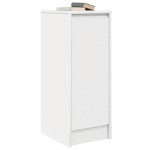 vidaXL Bufetă albă 29,5x34x76 cm din lemn prelucrat vidaXL Bufetă albă 29,5x34x76 cm din lemn prelucrat