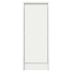vidaXL Bufetă albă 29,5x34x76 cm din lemn prelucrat vidaXL Bufetă albă 29,5x34x76 cm din lemn prelucrat