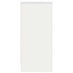 vidaXL Bufetă albă 29,5x34x76 cm din lemn prelucrat vidaXL Bufetă albă 29,5x34x76 cm din lemn prelucrat
