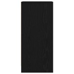vidaXL Bufetă Stejar negru 29,5x34x76 cm Lemn prelucrat vidaXL Bufetă Stejar negru 29,5x34x76 cm Lemn prelucrat