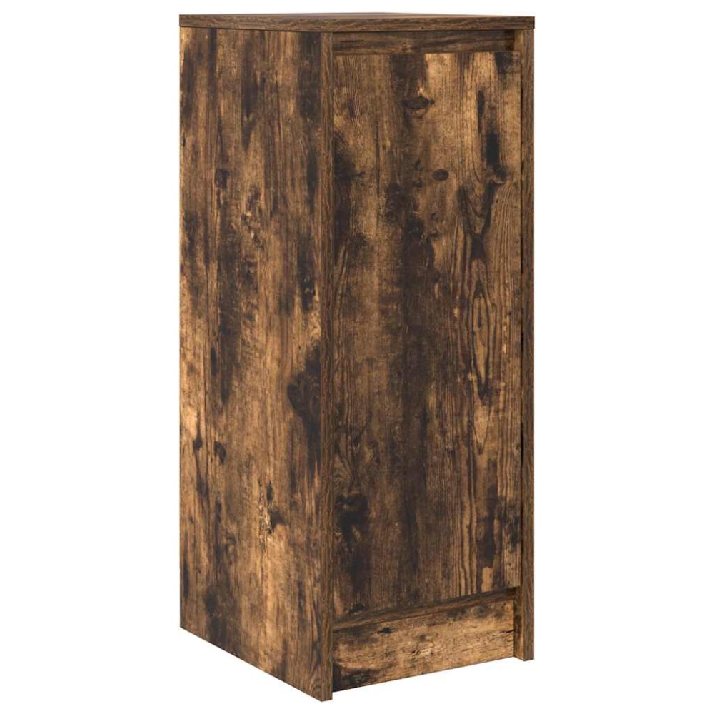 vidaXL Bufetă Stejar afumat 29,5x34x76 cm Lemn prelucrat