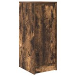vidaXL Bufetă Stejar afumat 29,5x34x76 cm Lemn prelucrat vidaXL Bufetă Stejar afumat 29,5x34x76 cm Lemn prelucrat