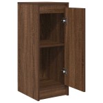 vidaXL Bufetă Stejar maro 29,5x34x76 cm Lemn prelucrat vidaXL Bufetă Stejar maro 29,5x34x76 cm Lemn prelucrat