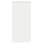 vidaXL Bufetă albă 57x34x76 cm din lemn prelucrat vidaXL Bufetă albă 57x34x76 cm din lemn prelucrat