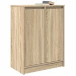vidaXL Bufetă Stejar Sonoma 57x34x76 cm Lemn prelucrat