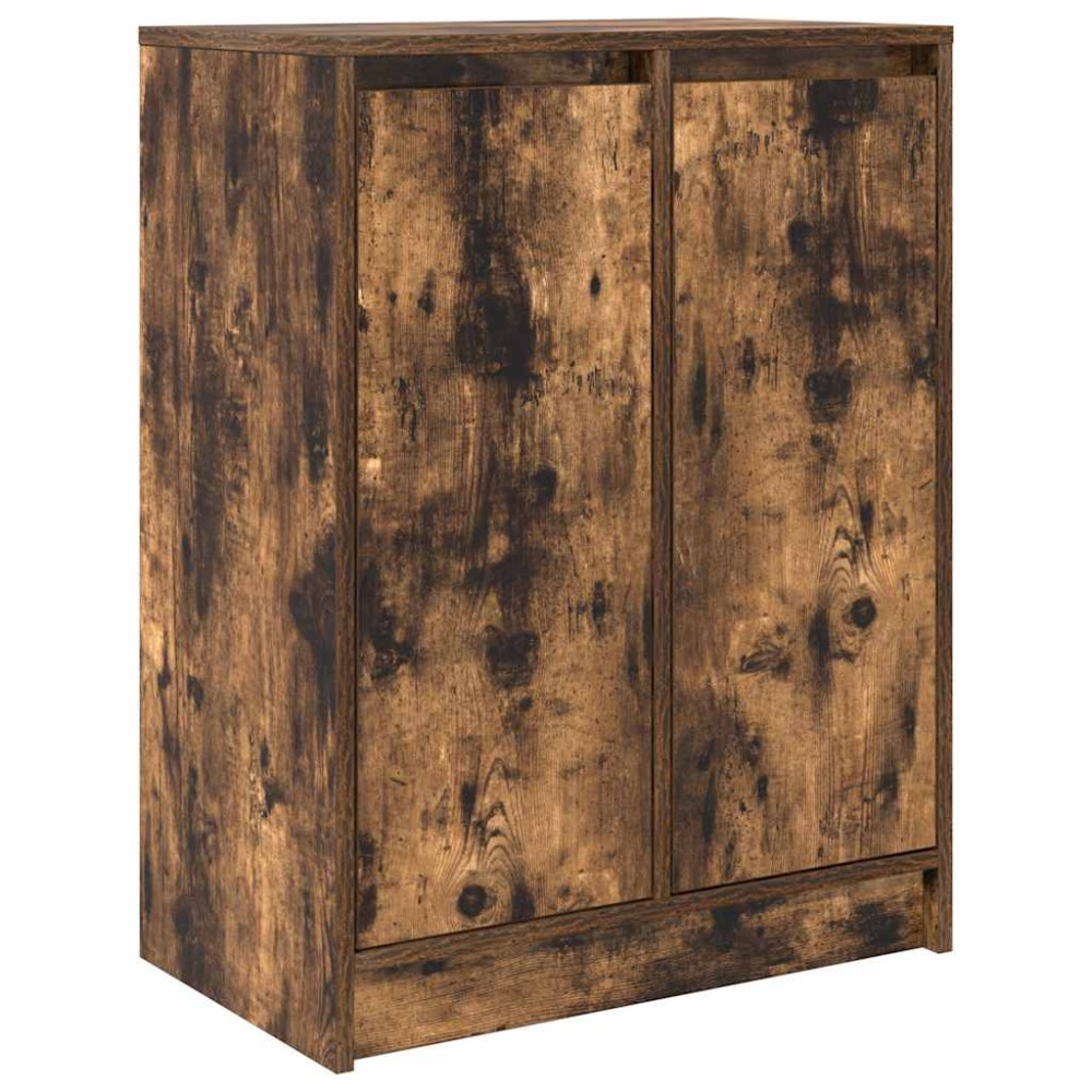 vidaXL Bufetă Stejar afumat 57x34x76 cm Lemn prelucrat