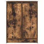 vidaXL Bufetă Stejar afumat 57x34x76 cm Lemn prelucrat vidaXL Bufetă Stejar afumat 57x34x76 cm Lemn prelucrat
