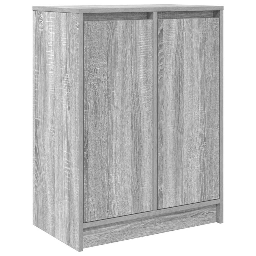 vidaXL Bufetă gri Sonoma 57x34x76 cm Lemn prelucrat