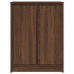 vidaXL Bufetă Stejar maro 57x34x76 cm Lemn prelucrat