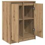 vidaXL Bufetă Stejar Artisan 57x34x76 cm Lemn prelucrat vidaXL Bufetă Stejar Artisan 57x34x76 cm Lemn prelucrat