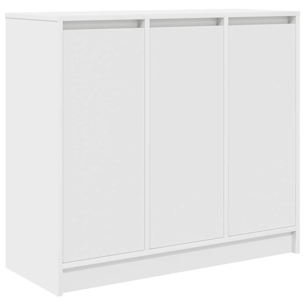 vidaXL Bufetă albă 85x34x76 cm din lemn prelucrat