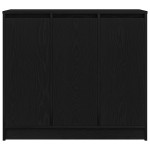 vidaXL Bufetă Stejar negru 85x34x76 cm Lemn prelucrat vidaXL Bufetă Stejar negru 85x34x76 cm Lemn prelucrat