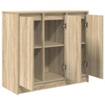 vidaXL Bufetă Stejar Sonoma 85x34x76 cm Lemn prelucrat