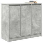 vidaXL Bufetă Gri Beton 85x34x76 cm Lemn prelucrat vidaXL Bufetă Gri Beton 85x34x76 cm Lemn prelucrat