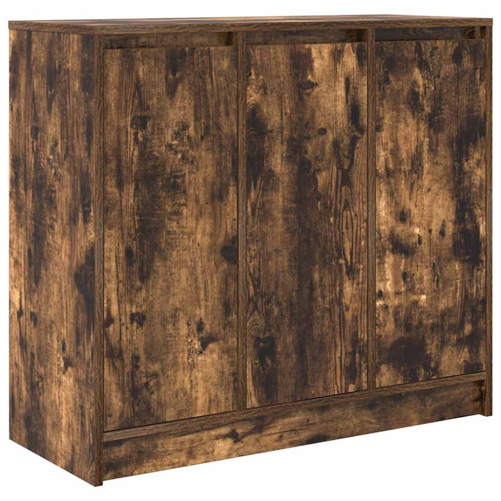 vidaXL Bufetă Stejar afumat 85x34x76 cm Lemn prelucrat