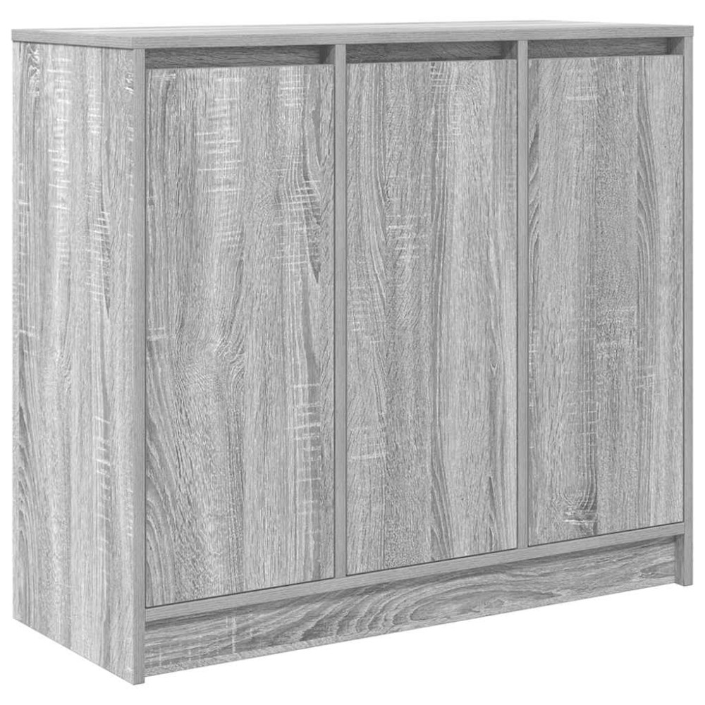 vidaXL Bufetă gri Sonoma 85x34x76 cm Lemn prelucrat