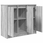 vidaXL Bufetă gri Sonoma 85x34x76 cm Lemn prelucrat