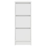 vidaXL Bufetă albă 29,5x34x76 cm din lemn prelucrat
