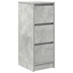 vidaXL Bufetă Gri Beton 29,5x34x76 cm Lemn prelucrat