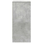 vidaXL Bufetă Gri Beton 29,5x34x76 cm Lemn prelucrat