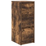 vidaXL Bufetă Stejar afumat 29,5x34x76 cm Lemn prelucrat