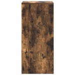vidaXL Bufetă Stejar afumat 29,5x34x76 cm Lemn prelucrat