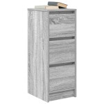 vidaXL Bufetă gri Sonoma 29,5x34x76 cm Lemn prelucrat vidaXL Bufetă gri Sonoma 29,5x34x76 cm Lemn prelucrat