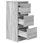 vidaXL Bufetă gri Sonoma 29,5x34x76 cm Lemn prelucrat vidaXL Bufetă gri Sonoma 29,5x34x76 cm Lemn prelucrat