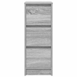 vidaXL Bufetă gri Sonoma 29,5x34x76 cm Lemn prelucrat vidaXL Bufetă gri Sonoma 29,5x34x76 cm Lemn prelucrat
