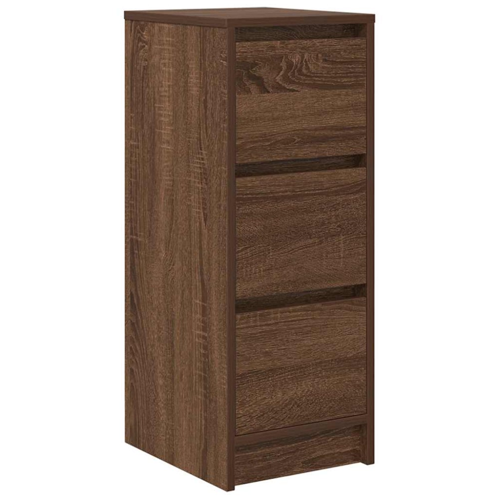 vidaXL Bufetă Stejar maro 29,5x34x76 cm Lemn prelucrat