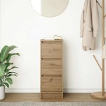 vidaXL Bufetă Stejar Artisan 29,5x34x76 cm Lemn prelucrat