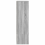 vidaXL Dulap cu sertar Gri Sonoma 55,5x34x119,5 cm Lemn prelucrat