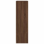 vidaXL Dulap cu sertar stejar maro 55,5x34x119,5 cm Lemn prelucrat