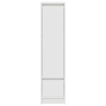 vidaXL Dulapul alb 29,5x34x119,5 cm Lemn prelucrat