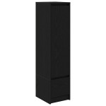 vidaXL Tablou Stejar negru 29,5x34x119,5 cm Lemn prelucrat