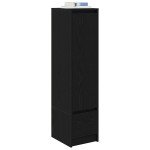 vidaXL Tablou Stejar negru 29,5x34x119,5 cm Lemn prelucrat
