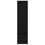 vidaXL Tablou Stejar negru 29,5x34x119,5 cm Lemn prelucrat