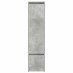 vidaXL Dulapuri gri beton 29,5x34x119,5 cm Lemn prelucrat
